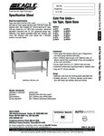 Eagle Group Open Cold Food Table Spec Sheet Eagle Group Open Cold Food Table Spec Sheet