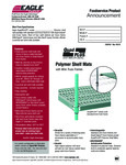 Eagle Group Quad Plus Polymer Shelf Mats