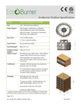 EBCI1400 - EcoBurner Product Spec - 8999