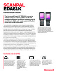Honeywell EDA61K-0AC934PERK ScanPal Alpha-Numeric Handheld Computer
