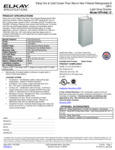 Elkay EFHA8L1Z Spec Sheet