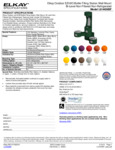 elkay 4409bf wall mount bottle filling station with 2 fountains specsheet