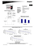 Energizer MAX 9V Alkaline Battery Spec Sheet Energizer MAX 9V Alkaline Battery Spec Sheet