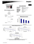 Energizer MAX C Alkaline Battery Spec Sheet