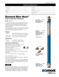 Dormont Blue Hose Specsheet