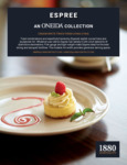 Oneida Espree Specsheet