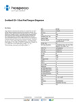 EV1-25 Spec Sheet