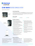 Everpure 962289 ER-RO 200_5G Reverse Osmosis System Specsheet Everpure 962289 ER-RO 200_5G Reverse Osmosis System Specsheet