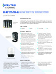 Everpure 997565 EZ-RO 375_10G-BL Blended Reverse Osmosis System with White 10 Gallons Tank