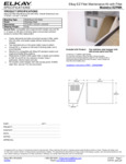 KIT FILTER MAINTENANCE W/ FILTER ACCESS PANEL spec sheet