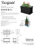 Fairfield 20x36 Planter Fairfield 20x36 Planter
