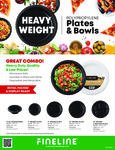 Fineline Polypropylene Plates and Bowls Fineline Polypropylene Plates and Bowls