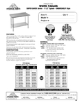 Spec Sheet