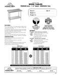 Spec Sheet