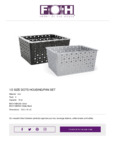 FOH_.5 Size Dots Housing Pan Deep FOH_.5 Size Dots Housing Pan Deep