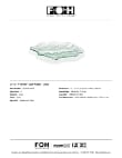 FOH_21__x_17__Arctic™__Leaf_Platter_-_Clear