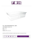 FOH_Full Size Drinkwise Pan Deep