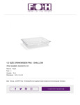 FOH_Half Size Drinkwise Pan Shallow