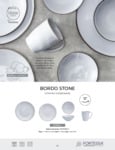 Fortessa Bordo Stone Spec Sheet