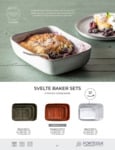 Fortessa Svelte Baker Spec Sheet