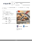 Fourté 24751640 Specsheet