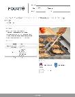 Fourté 24751650 Specsheet Fourté 24751650 Specsheet