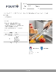 Fourté 24741620 Specsheet