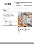 Fourté 24741650 Specsheet Fourté 24741650 Specsheet