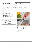 Fourté 24740940 Specsheet