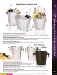 Franmara Aluminum Wine Buckets Specsheet Franmara Aluminum Wine Buckets Specsheet