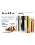 Franmara Speed-Pour Cocktail Shakers Franmara Speed-Pour Cocktail Shakers