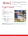 Galaxy SD-FLAT10B Specsheet