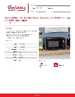 Galaxy 177MW900A0A Specsheet Galaxy 177MW900A0A Specsheet