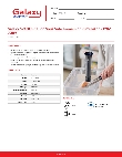 Galaxy SV84 Specsheet