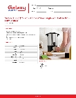 Galaxy 177GCU30 Specsheet
