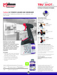 CLEANER/DEGREASER spec sheet