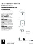 GE08SNHPDG-GE11SNHPDG-GE15SNHPDG Spec