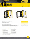 GenieGrips Loading Mirrors Spec Sheet - Inches