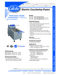 globe_electric_countertop_fryer_spec_sheet
