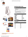 GLOVE CLIP HOLDER - BELT CLIP - BLACK SPEC SHEET