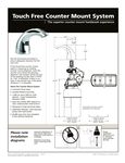 GOJO CTX Counter Mount Spec