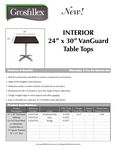 Grosfillex VanGuard 24 x 30 Grosfillex VanGuard 24 x 30