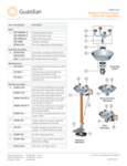 Guardian Equipment GS-Plus Units Parts Specsheet Guardian Equipment GS-Plus Units Parts Specsheet