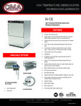 H-1X Spec Sheet