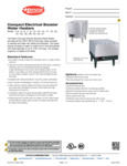 Hatco C Spec Sheet