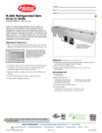 Hatco R-290 Refrigerated Drop-In Wells Specsheet