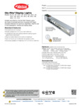Glo-Rite Display Lights Specsheet