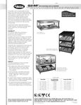 Hatco GRSDH/GRSDS Glo-Ray Spec Sheet