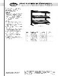 Hatco HXM series heated merchandisers spec sheet