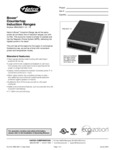 Hatco IRNG-BXC1 Specsheet